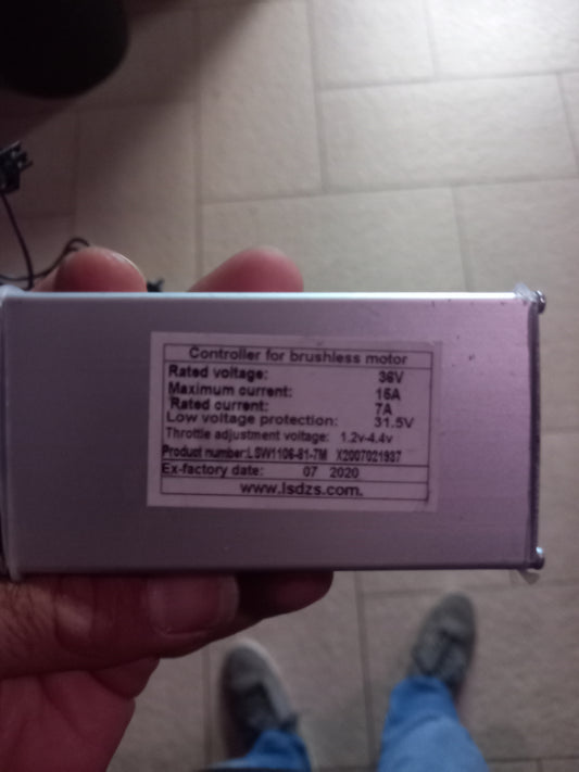 NULKOMMA LSW1106-81-7M Brushless Motor Controller 36V 15A