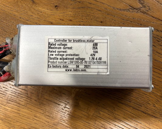NULKOMMA LSW1395-30-7M Ebike Controller 48V 20A Brushless Motor Controller for Electric Bicycle