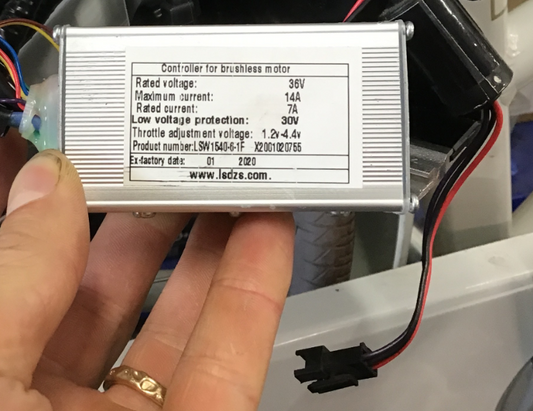 NULKOMMA LSW1540-6-1F Ebike Controller 36V 14A Brushless Motor Controller for Electric Bicycle