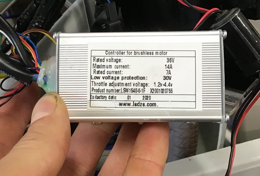 NULKOMMA LSW1540-6-1F Brushless Motor Controller 36V 14A Ebike Controller