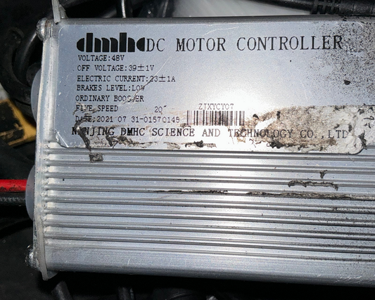 Nulkomma Ebike Controller ZJXYCY07 DMHC Brushless Motor Controller 48V 23A