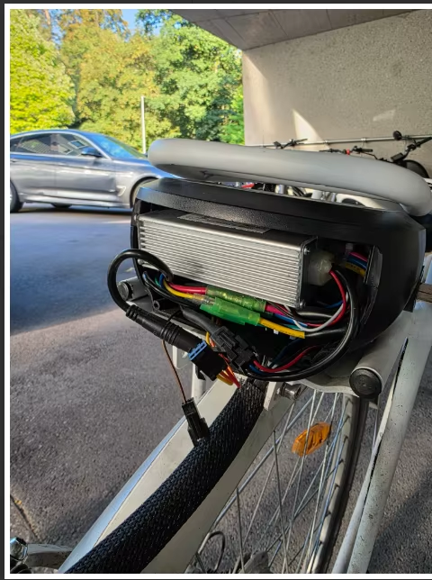 SW781-117M Brushless Motor Controller, 36V 7A Rated 14A Max Electric Bicycle Controller for E-bike