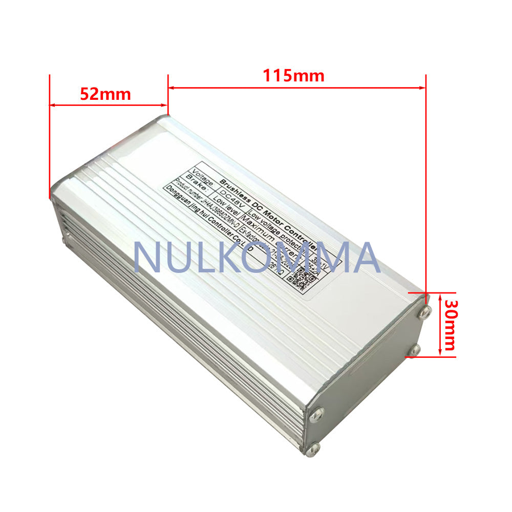 Brushless Motor Controller JH4AJ3968DZMN-D 48V 25A E-Bike Scooter Universal E-Bike Conversion Kit Bicycle Speed Controller