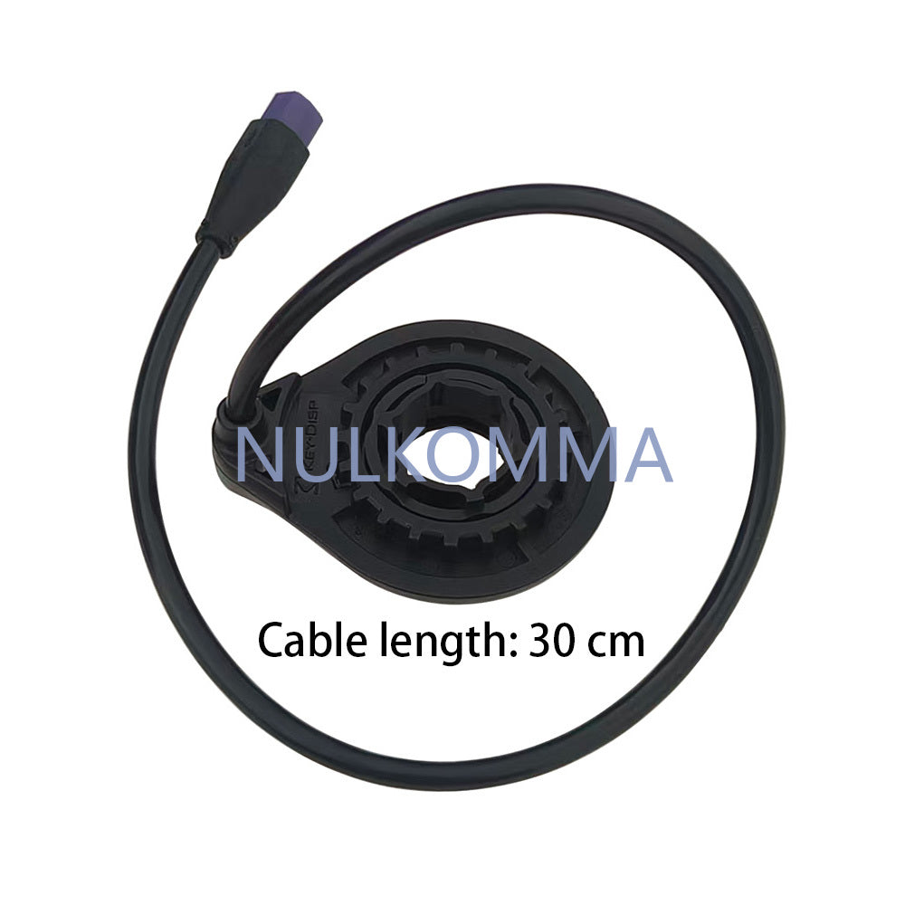 NULKOMMA Electric Bicycle Assist Sensor Compatible with BAFANG Controllers 6-pin Square Waterproof Connector