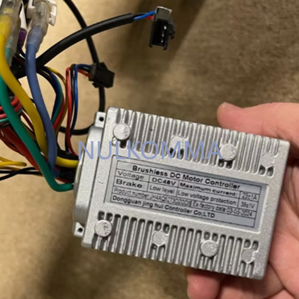 JH4AQ5273DZGDS Brushless Motor Controller 48V 23A Lithium-Ion Sine Wave E-Bike Speed Controller Suitable for Electric Bicycles
