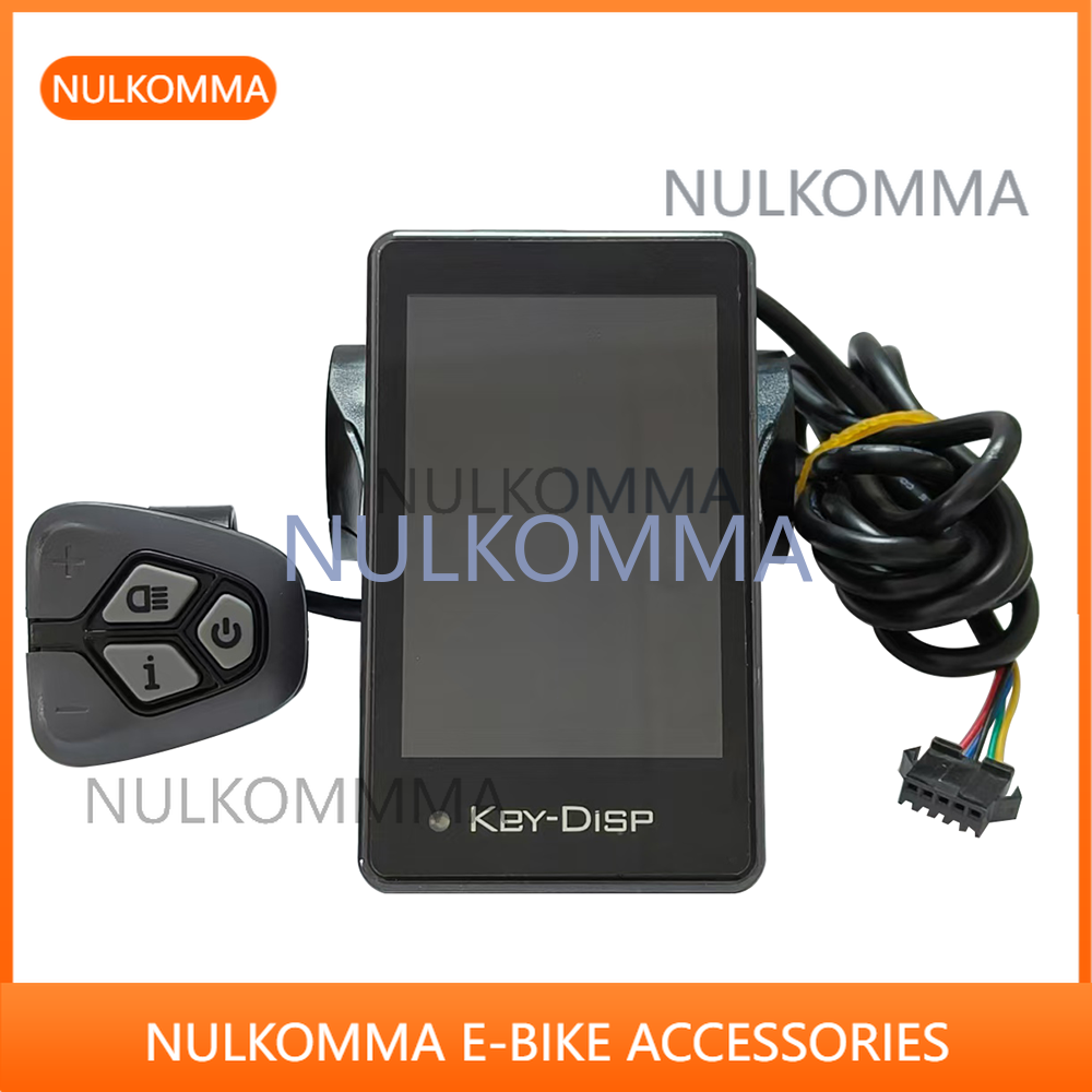KD718 E-bike LCD Color Display Screen Meter speed control panel USB interface 36V 48V 52V 5Hole for Electric Bike MTB fat bike