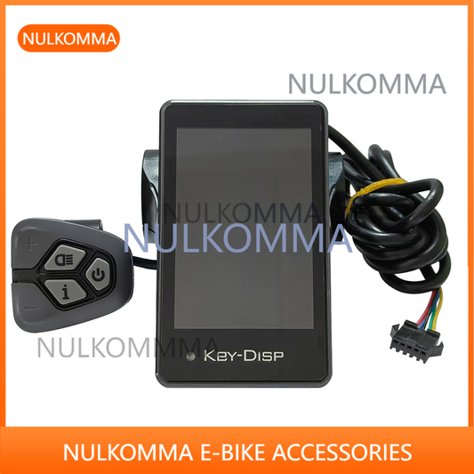 KD718 E-bike LCD Color Display Screen Meter speed control panel USB interface 36V 48V 52V 5Hole for Electric Bike MTB fat bike
