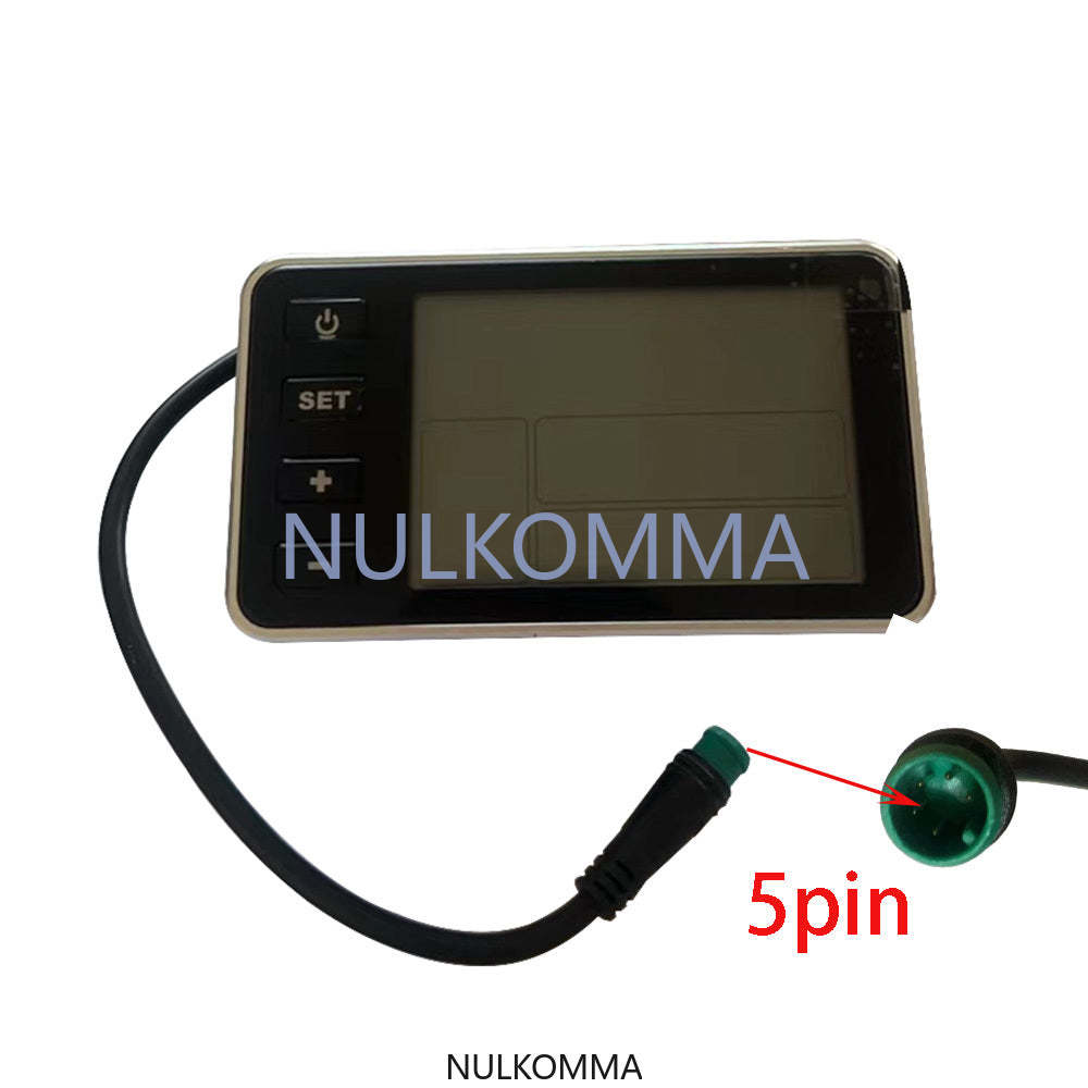 Ebike LCD Display Screen Meter Speed Controller C500B UART/CAN 36V 48V For MTB Electric Bicycle Modified Accessories