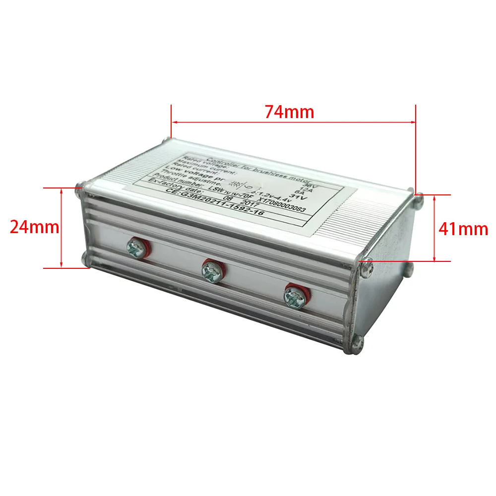 Nulkomma LSW1010-70F 36V 12A Ebike Brushless Motor Controller Speed Parts for Electric Scooters Fat Bike MTB Accessories Speed Controller