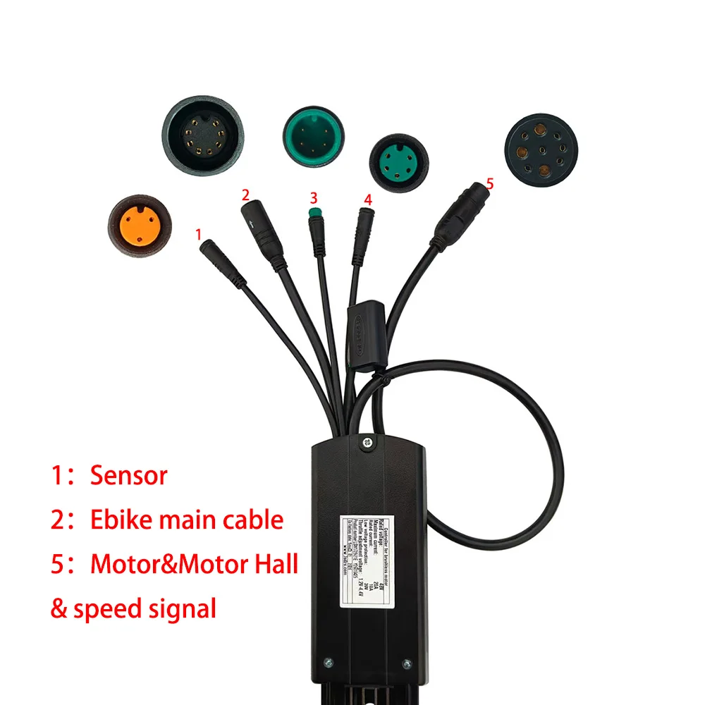 Nulkomma Brushless Motor Controller LSW1729-21E 48V 20A E-Bike Scooter Universal E-Bike Conversion Kit Bicycle Speed Controller