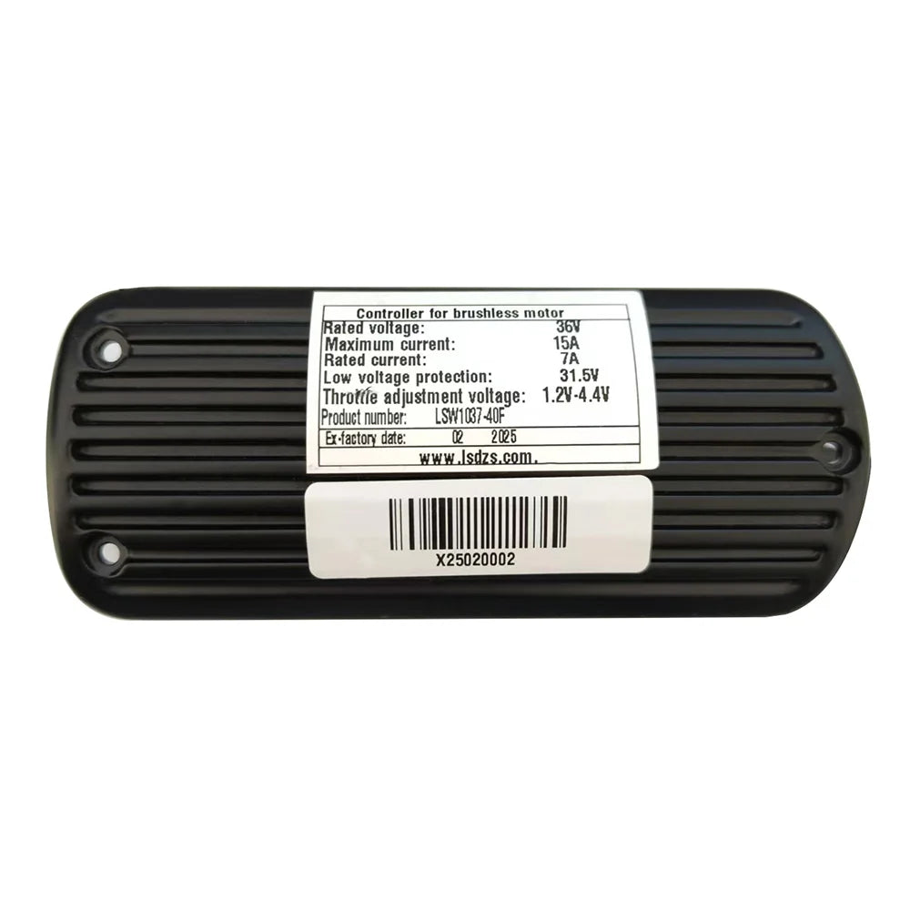 Nulkomma E-Bike Accessories LSW1037-40F 36V Brushless Motor Controller Mountain Bike Electric Scooter Speed Controller