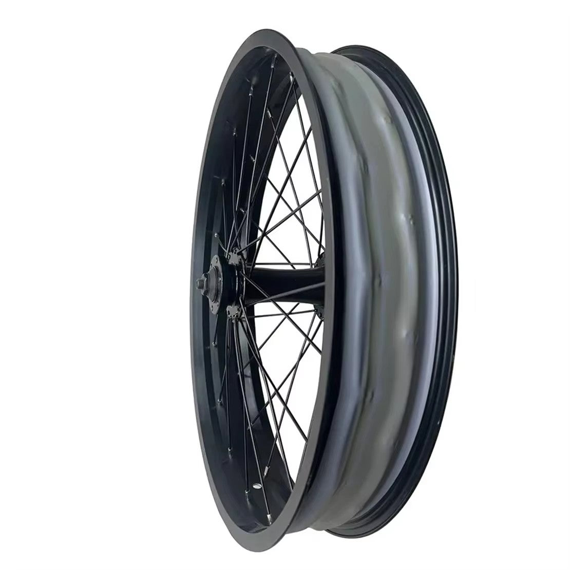 Nulkomma EBike Front Wheel Bicycle Conversion Parts 20* 4.0 Hub Snow Beach Bike Electric Bike Parts