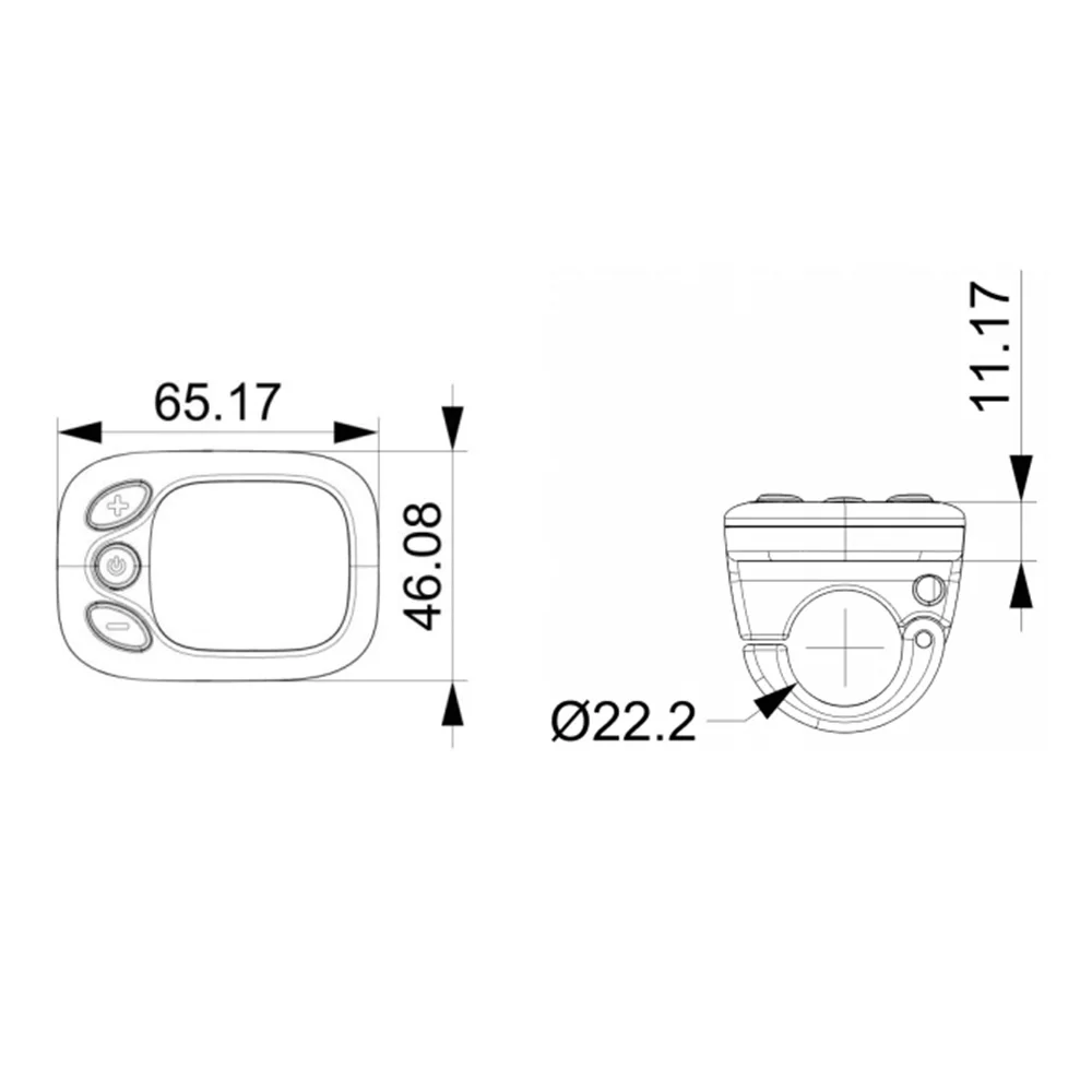 Nulkomma Electric Bike KD59E LED Display Screen Meter Speedometer 5Hole 36V 48V Speed Controller Panel For Ebike MTB Accessories