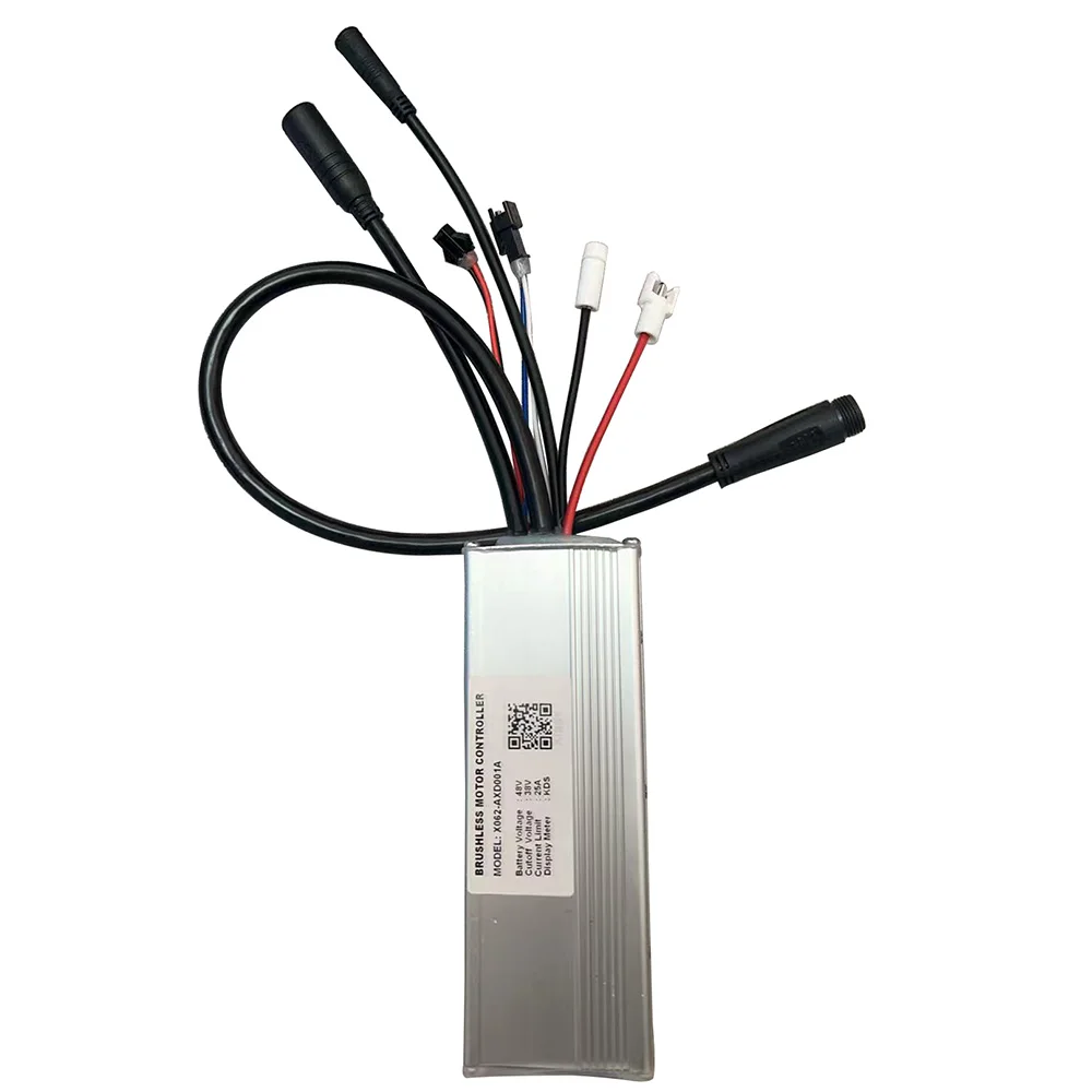 Nulkomma Brushless Motor Controller Electric Bike 48V 25A X062-AXD001A Electric Scooter Accessories Bike for KDS Meter