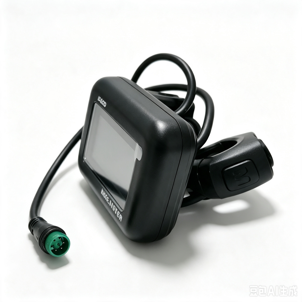 E-Bike LCD Display Meter, 24V 36V 48V Universal Electric Bike Scooter Control Panel with Waterproof Connector, Speed Battery Indicator Replacement Part