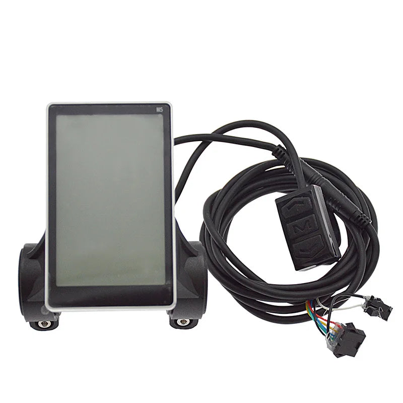 Nulkomma M5 5Pin EBike LCD Display Electric Bike Accessories 24V 36V 48V Speed Control Panel Electric Mountain Bike Part E-Scooter