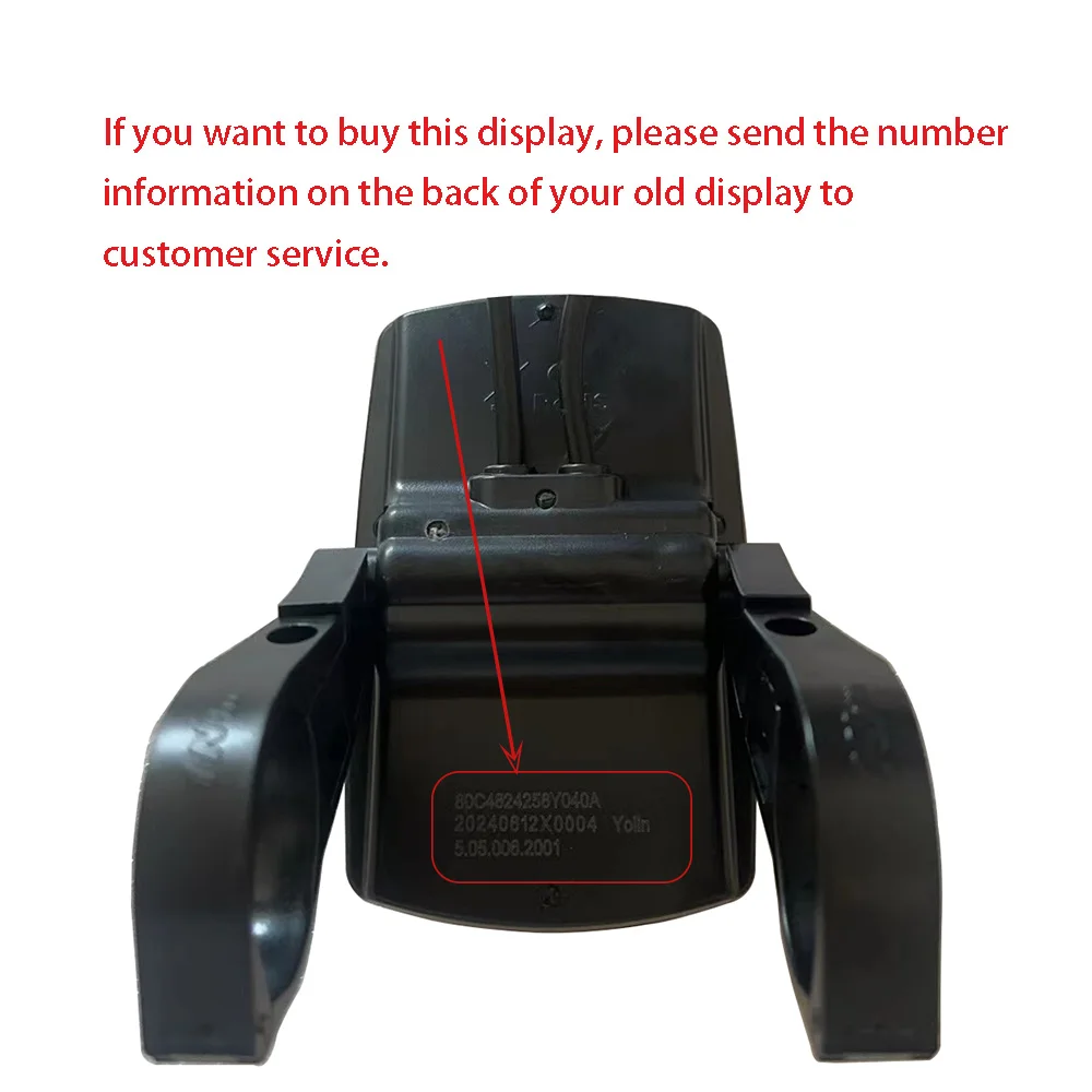 Nulkomma EBike Display Screen Yolin YL80C Meter 36V 48V Speed Controller Panel Monito rfor Engwe Bike Fatbike Odometer Accessories Parts
