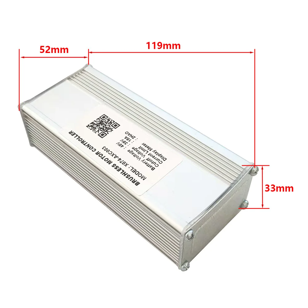 Nulkomma X074-AXC003 Ebike Brushless Motor Controller 48V 18A for 2HAO Display Electric Scooters MTB Accessories Speed Controller