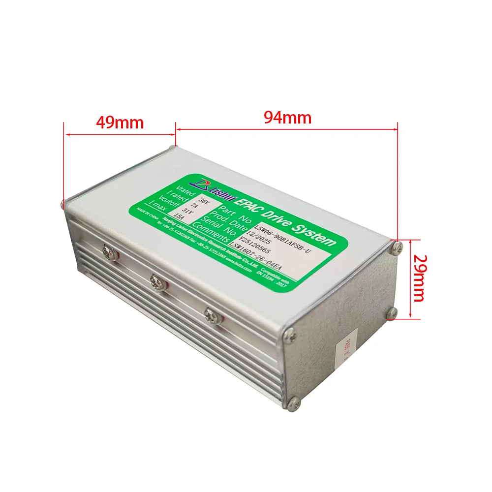 Nulkomma LSW06-90B1AFSB-U Ebike Brushless Motor Controller Custom Models 36V 15A for Electric Scooters Fat Bikes MTB Speed Controllers