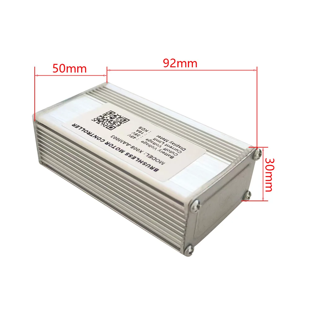 Nulkomma Ebike Brushless Controller X008-AAM003 48V 18A Speed Parts for KDS Protocol Display Electric Scooter MTB Fat Bike Accessories