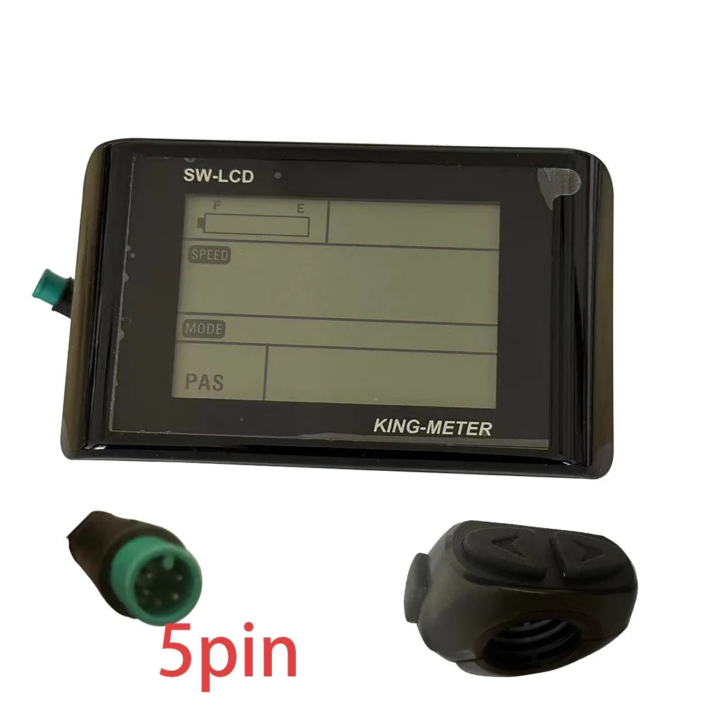 Nulkomma SW- LCD Display EBike Conversion Kit Electric Bike for Super73 36V KING-METER Mountain Bike Accessories Speed Controller Bicycle