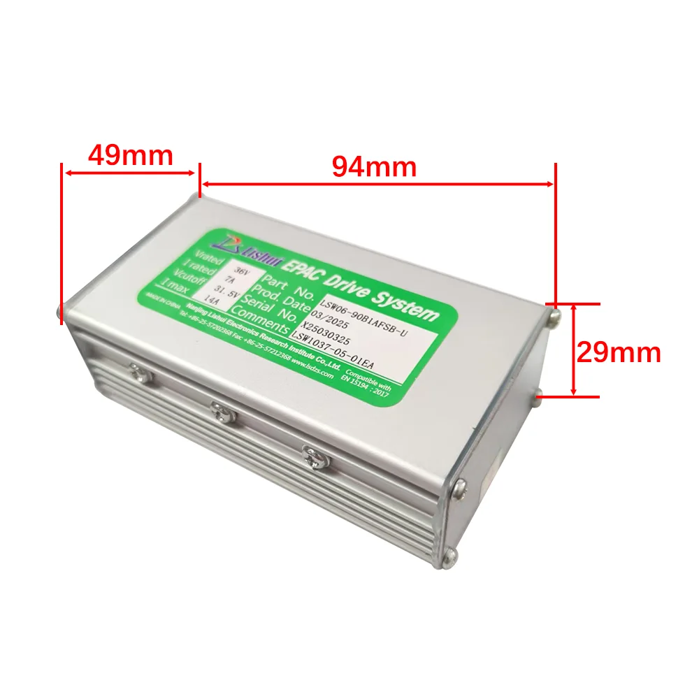 Nulkomma E-bike 36V Brushless Motor Controller LSW06-90B1AFSB-U 36V 14A for Electric Scooters Fat Bike MTB Accessories Speed Controller