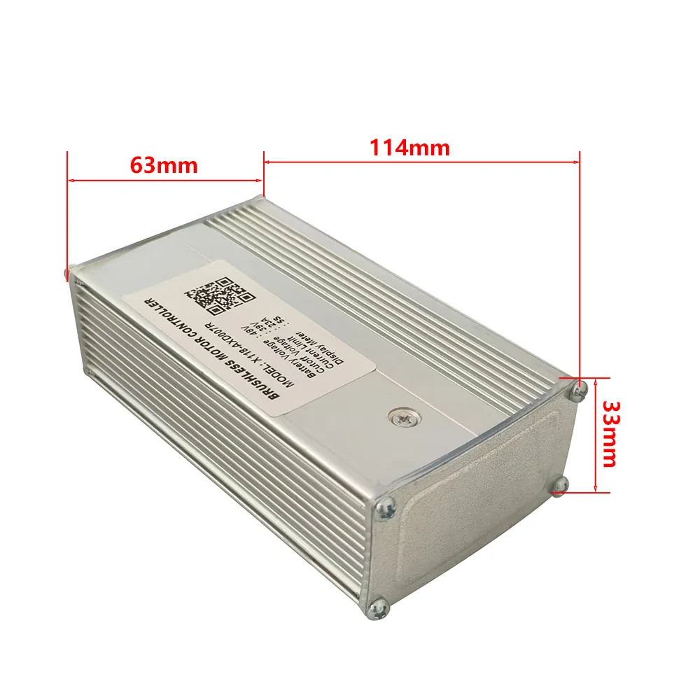 Nulkomma  Brushless Motor Controller X118-AXD007R 48V 23A for 5S Protocol Display Electric Scooters MTB Ebike Accessories Speed Controller