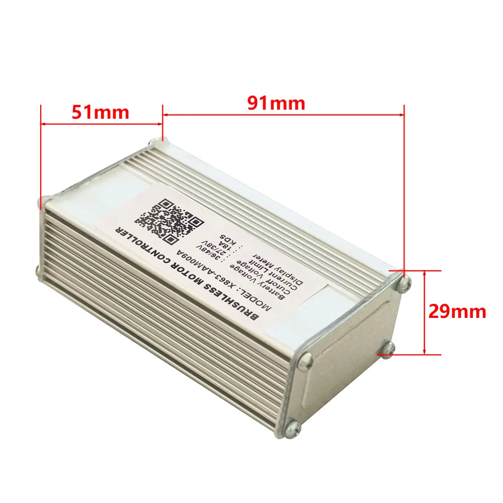 Nulkomma  Ebike Brushless Motor Controller X863-AAM009A 36/48V 18A for KDS Protocol Display Electric Scooters MTB Fat Bikes Accessories