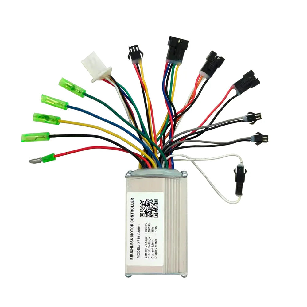 Nulkomma EBIKE X759-AA001 Electric Bicycle Parts Brushless Motor Controller 48V Electric Scooter Parts Electric Bike GOSG205 Monitor KDS