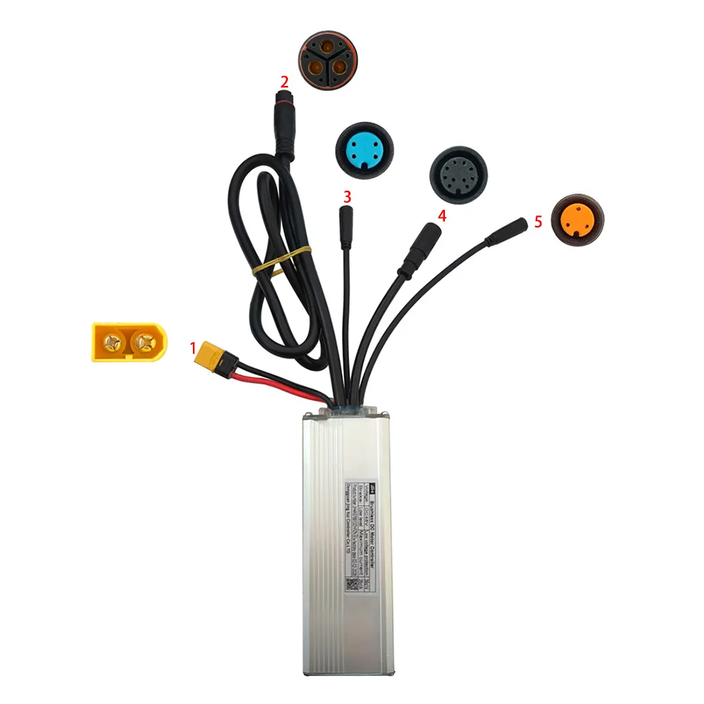 Nulkomma Ebike Brushless Motor Controller JH4AS7681DZHPZN 48V 26A for Electric Scooters Speed Parts MTB Accessories Speed Controller