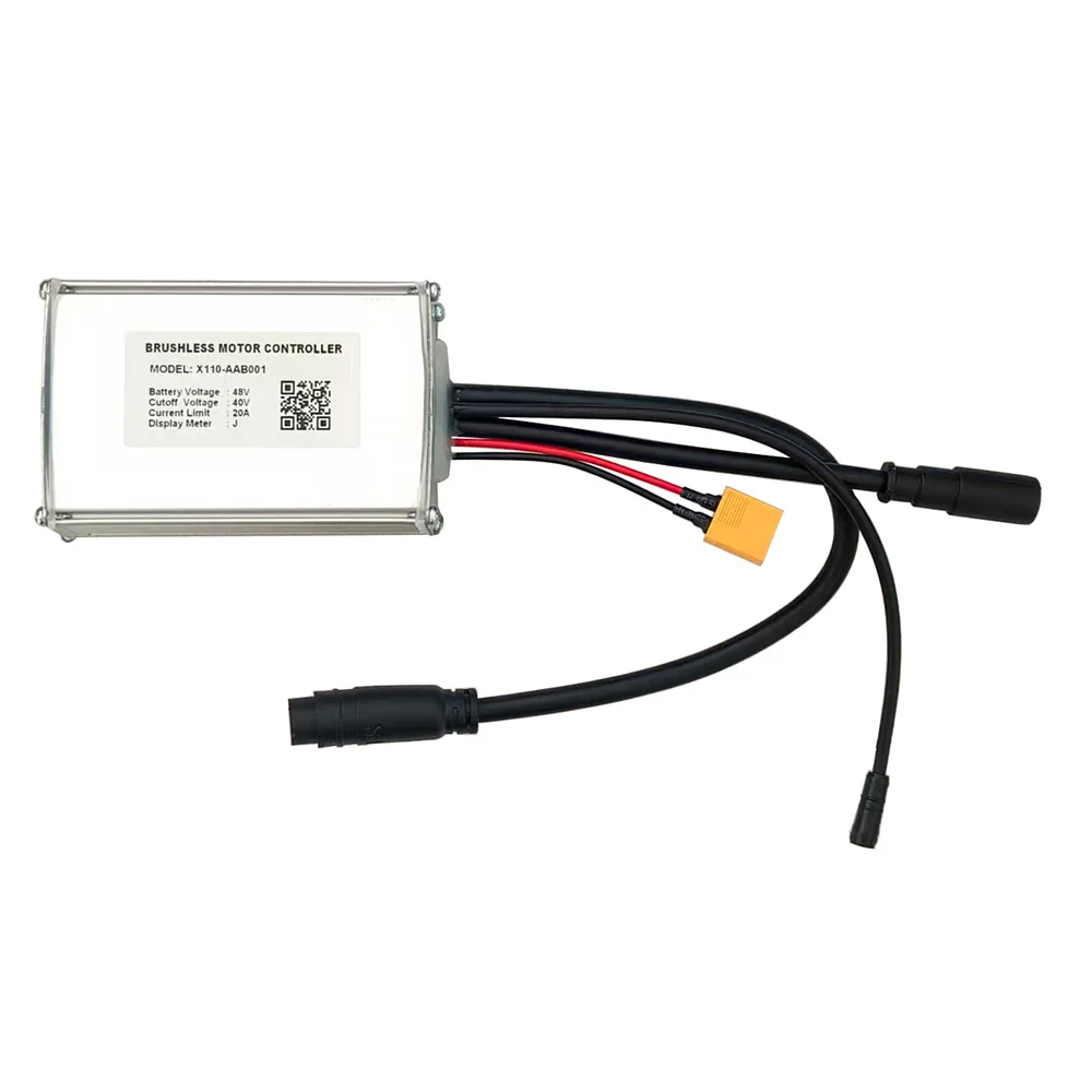 Nulkomma Electric Bike Brushless Motor Controller X110-AAB001 48V 20A for J Protocol Display Electric Scooters MTB Speed Controller