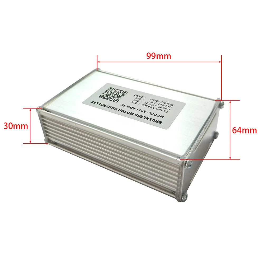 Nulkomma X031-AB001E 48V 18A Ebike Brushless Motor Controller for 2HAO Protocol Electric Scooters Speed Parts MTB Fat Bikes Accessories