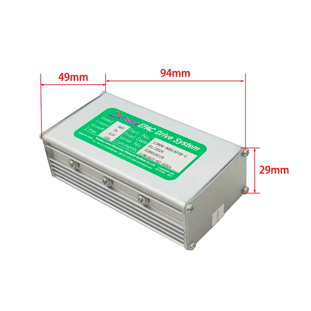 Nulkomma E-Bike Brushless Motor Controller LSW06-90B1AFSB-U 36V 15A for Electric Scooters Fat Bike MTB Accessories Speed Controller