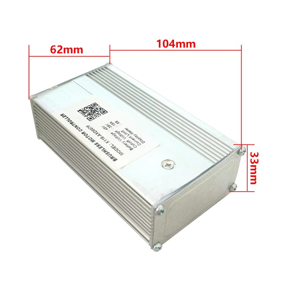 Nulkomma Ebike Brushless Motor Controller X118-AXD007F 48V 18A for 5S Protocol Display Electric Scooters MTB Fat Bikes Accessories