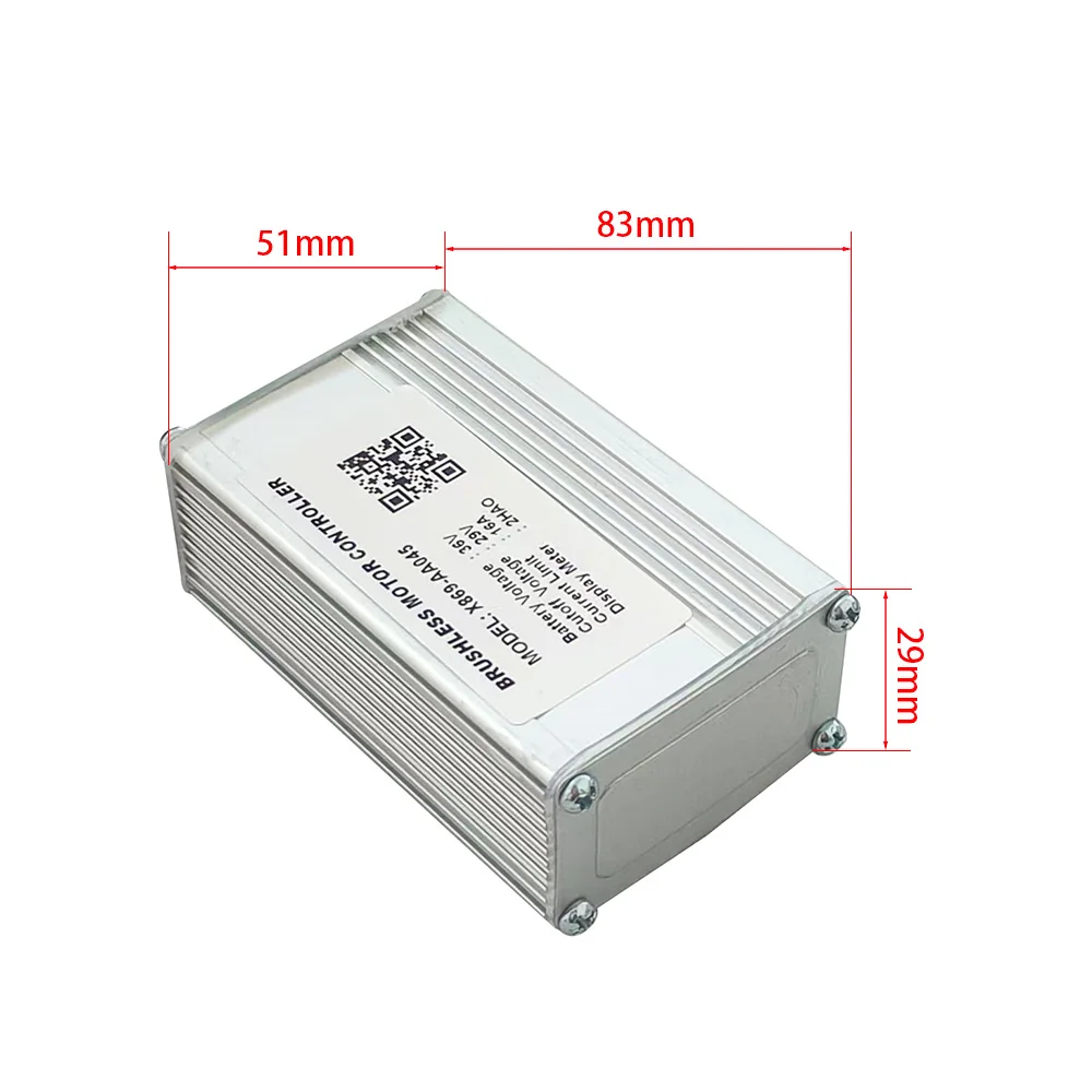 Nulkomma  X869-AA045 36V 16A Ebike Brushless Motor Controller for 2HAO Protocol Electric Scooters Speed Parts MTB Fat Bikes