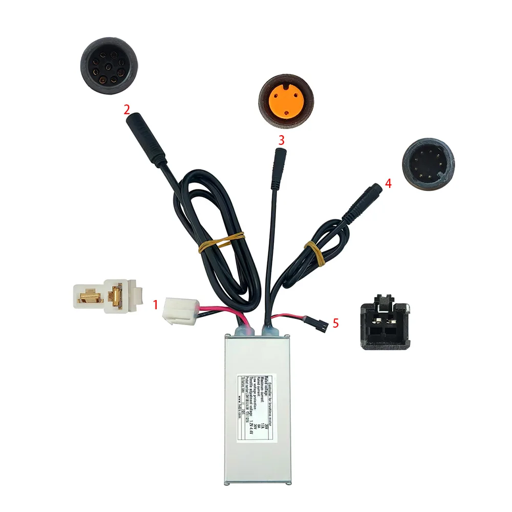 Nulkomma Ebike Brushless Motor Controller LSW1080-24-3M 36V 8A for Electric Scooters Speed Parts MTB Accessories Speed Controller