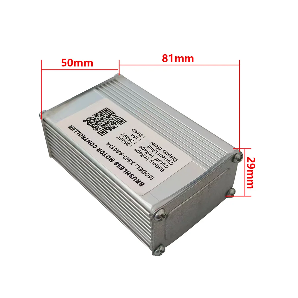 Nulkomma Ebike Brushless Motor Controller X863-AA013A 36V/48V 15A for 2HAO Display Electric Scooters MTB Accessories Speed Controller