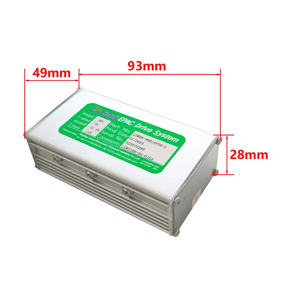 Nulkomma Electric Bike Brushless Motor Controller LSW06-90B1AFSB-U 36V 14A for Electric Scooters Fat Bike MTB Ebike Speed Controller