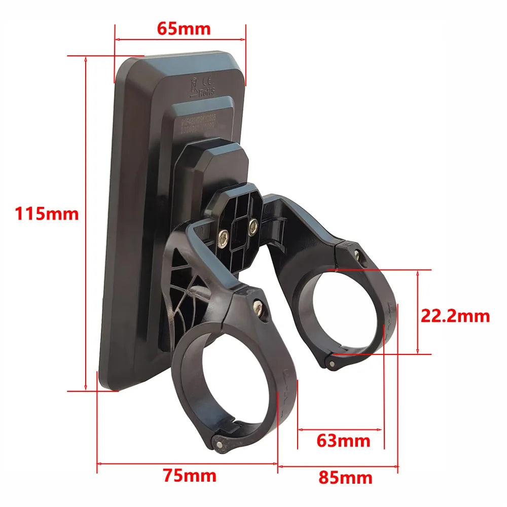 Nulkomma  EBike LCD Display Vertical Screen YL91F 5-hole Female Connector Waterproof Bicycle Computer Bike Conversion Kits