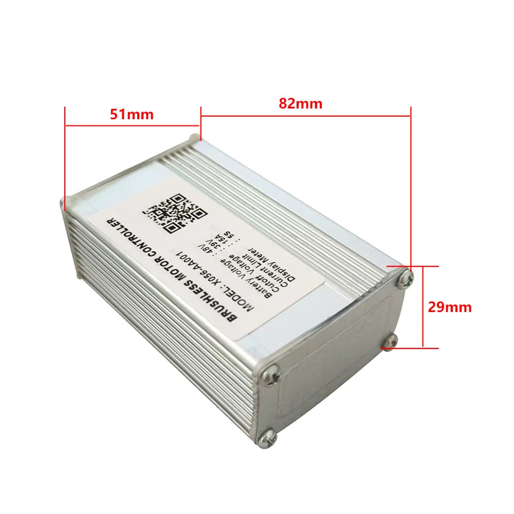 Nulkomma X056-AA001 48V E-bike Brushless Motor Controller 15A for 5S Protocol Display Electric Scooters MTB Fat Bikes Accessories