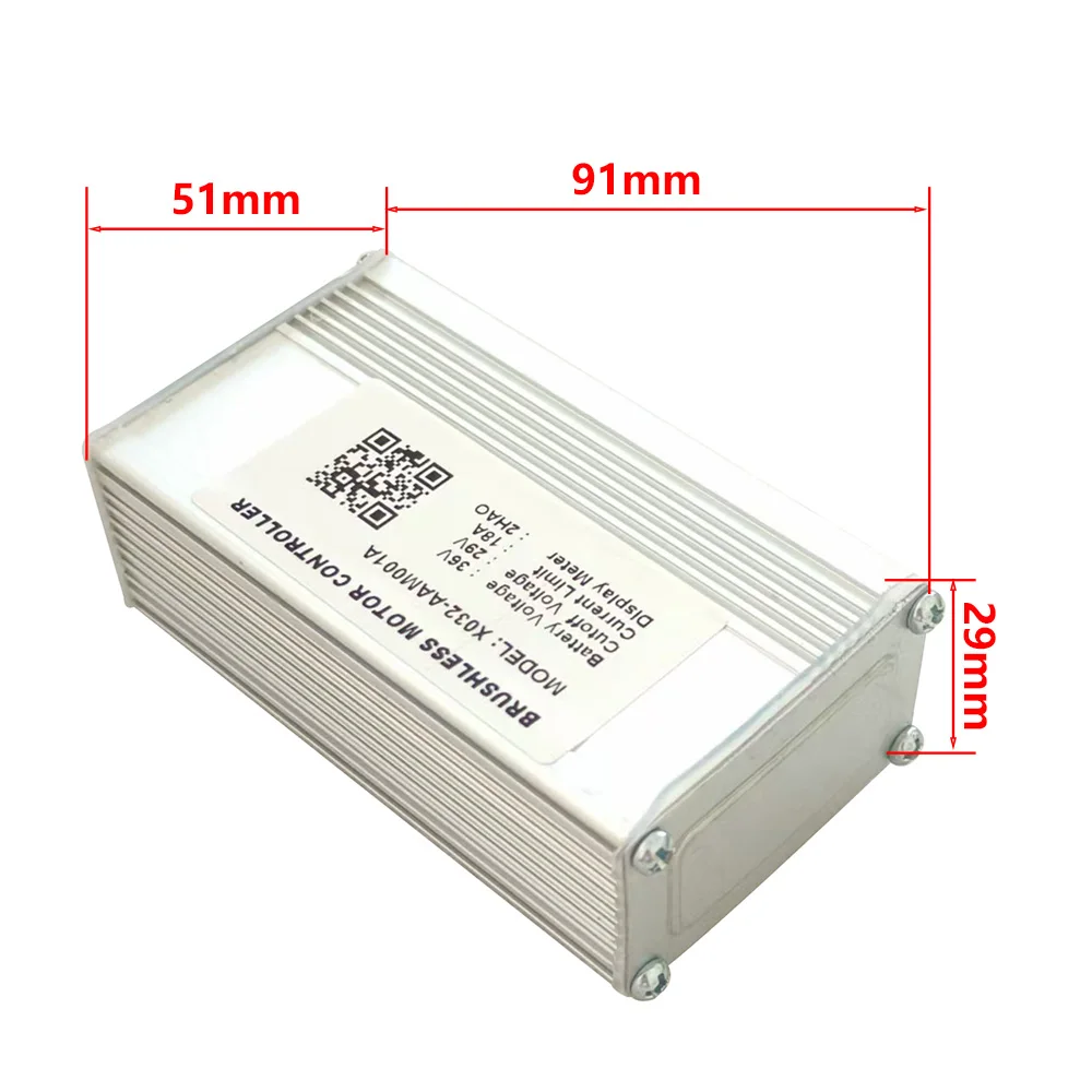 Nulkomma  Electric Bike Brushless Motor Controller X032-AAM001A 36V 18A for 2HAO Protocol Display Electric Scooters MTB Speed Controller