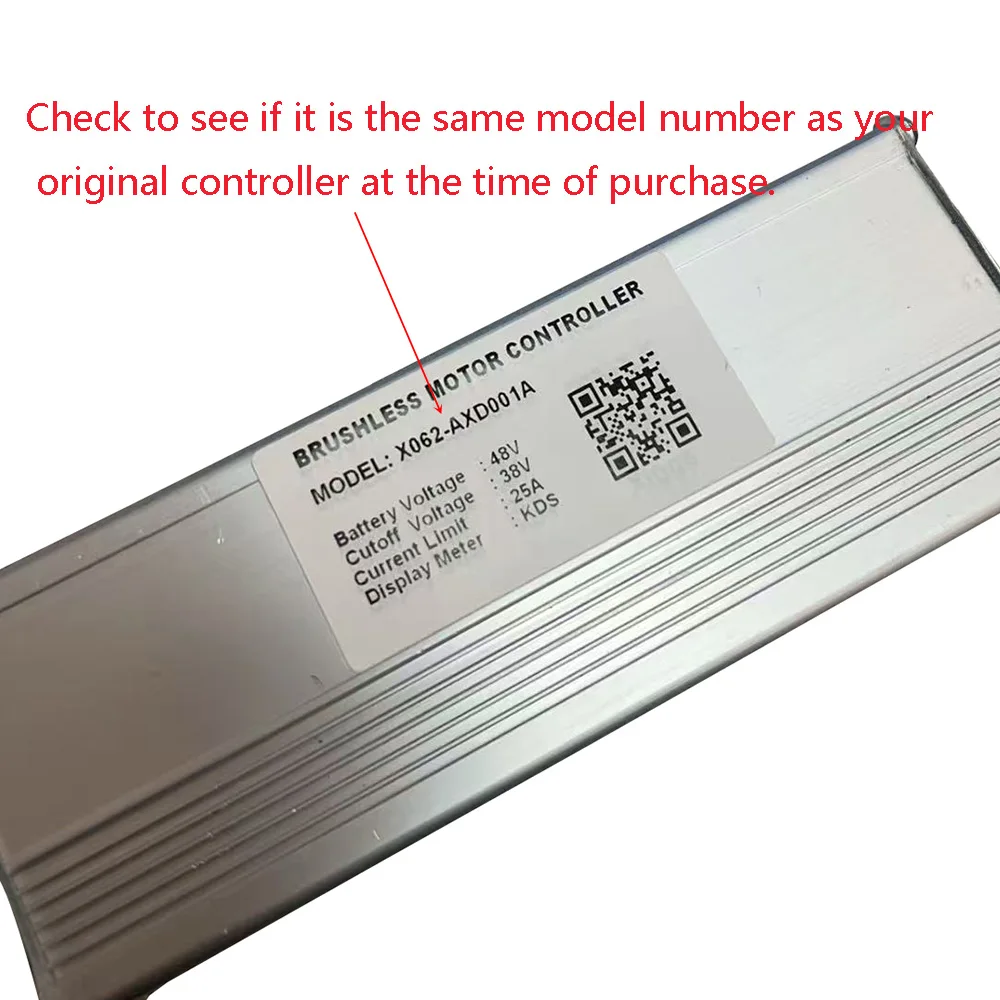 Nulkomma  X062-AXD001A 48V 25A Ebike Brushless Motor Controller for KDS Protocol Display Electric Scooters MTB Fat Bikes Accessories