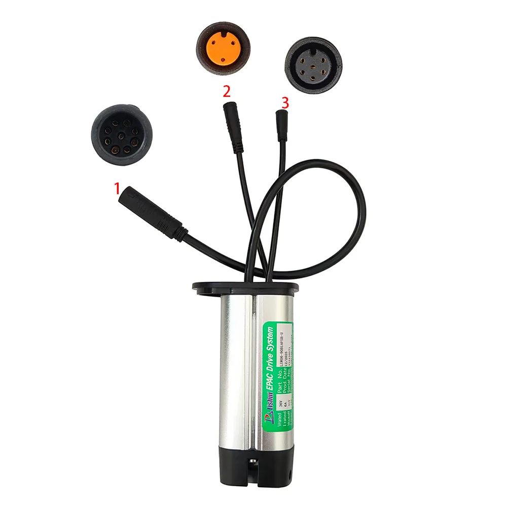Nulkomma E-Bike Brushless Motor Controller LSW06-90B1AFSB-U 36V 6A for Electric Scooters MTB Fat Bike Accessories Speed Controller