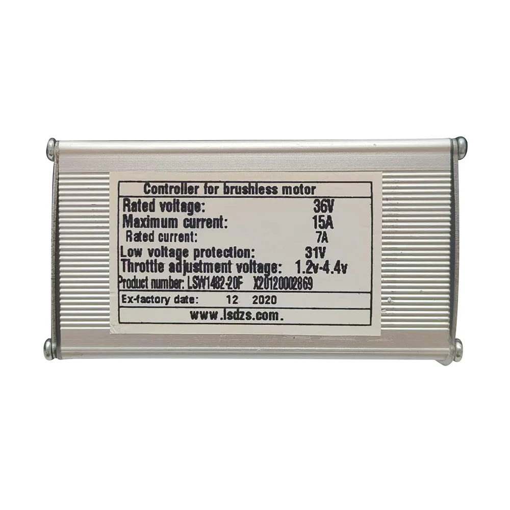 Nulkomma Electric Bicycle Brushless Motor Controller LSW1482-20F 36V 15A Speed Controller for Electric Scooters MTB Ebike Accessories