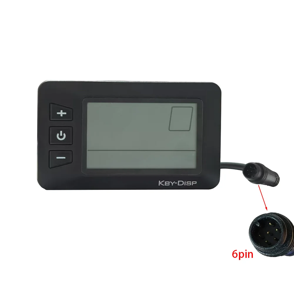 Nulkomma E-Bike LCD Display Screen MeterKD21C 6pin 24V 36V 48V Speed Controller For MTB Electric Scooter Engwe Bike Accessories