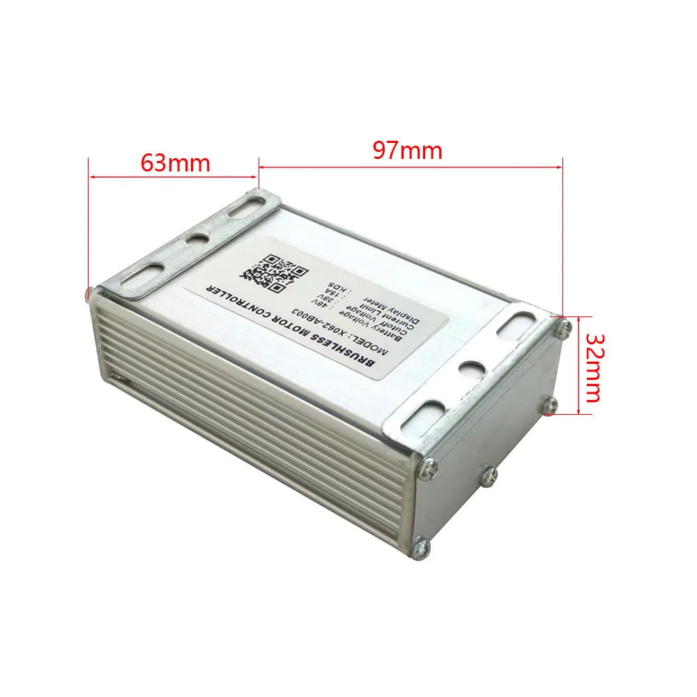 Nulkomma Ebike Brushless Motor Controller X062-AB003 48V 15A for KDS Protocol Display for Electric Scooters MTB Fat Bikes Accessories