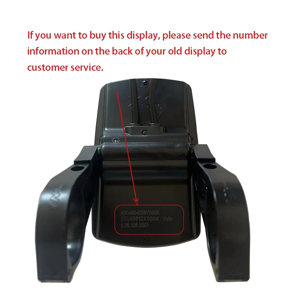 Nulkomma EBike Display Screen Yolin YL80C Meter 36V 48V Speed Controller Panel Monito rfor Engwe Bike Fatbike Odometer Accessories Parts