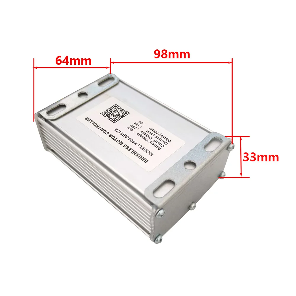 Nulkomma E-bike Brushless Motor Controller X008-AB017A 48V 18A for 5S Protocol Display Electric Scooters MTB Accessories Speed Controller