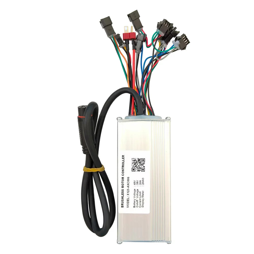 Nulkomma X123-AXC006 48V 20A EBIKE Brushless Motor Controller Electric Bike Accessories Mountain Bike Speed Controller