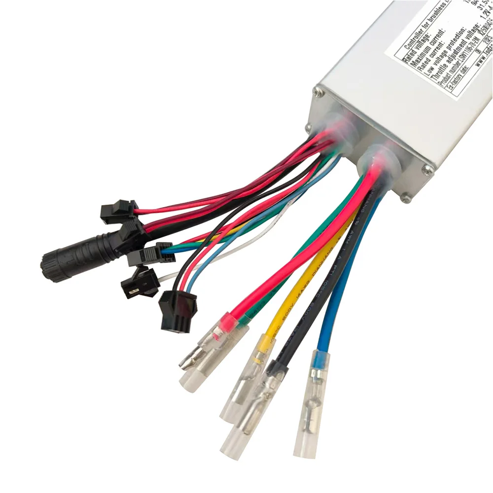 Nulkomma Electric Bike Brushless Motor Controller LSW1106-78-2M 36V 18A for Electric Scooters Fat Bike MTB Accessories Speed Controller